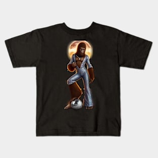 Disco Bigfoot Kids T-Shirt